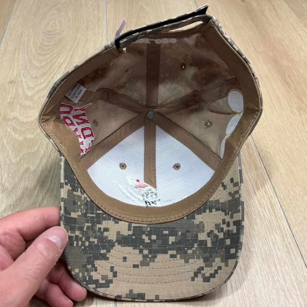Tunnel to Towers T2T Foundation Hat Cap Digital Camo Military Patches FDNY NYPD